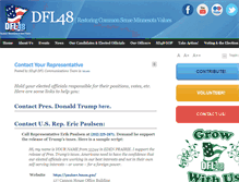 Tablet Screenshot of dfl48.org